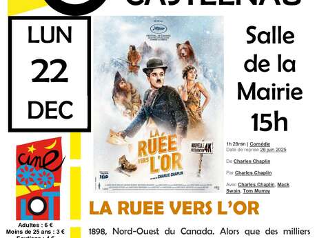 Ciné-Lot : "La ruée vers l'or"
