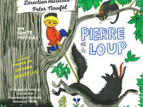 Concert  à Béduer de l'orchestre de chambre Camérata : "Pierre et le Loup"