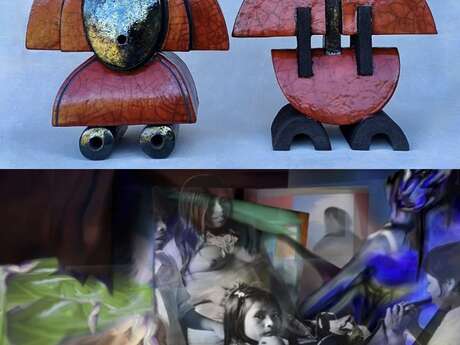 Exposition d'arts contemporain - variations artistiques