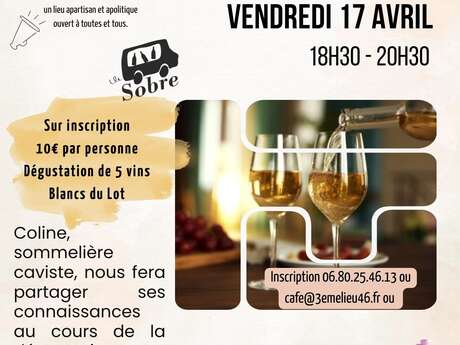 Atelier œnologie au 3ème lieu