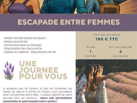 Escapades entre femmes à Villesèque