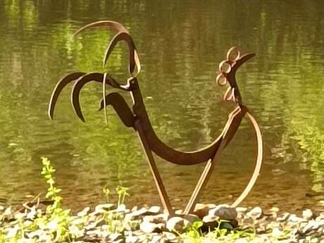 Expo vente de sculptures insolites à Figeac