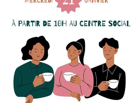 Le Café des habitants au centre social de Figeac