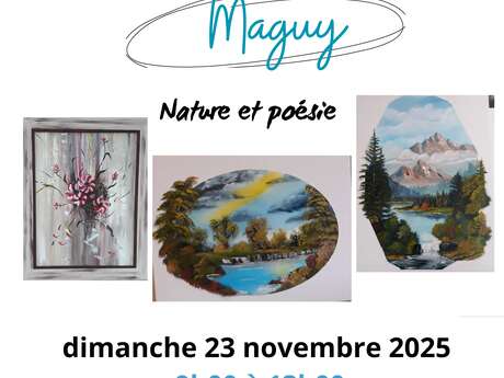 Exposition éphémère de Maguy au foyer rural de Concots