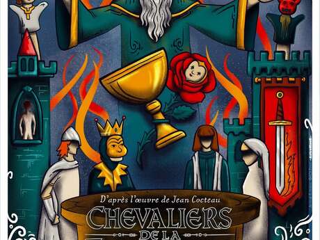 "Les Chevaliers de la Table Ronde" par la Cie La Toison d'Or