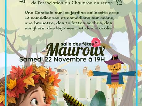 Théâtre : Y’a une chenille sur ma feuille !