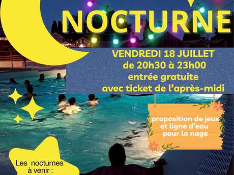 Nocturnes à la piscine intercommunale de Castelnau-Montratier