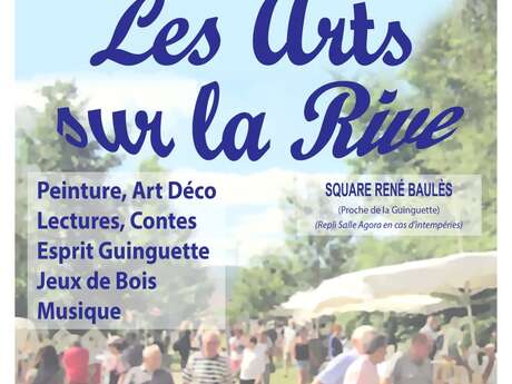 Le festival biennal arts et culture : les arts sur la rive à Capdenac-Gare