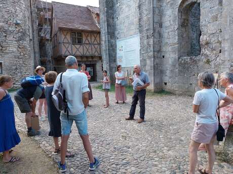 Visite guidée nocturne de l'Abbaye de Marcilhac-sur-Célé