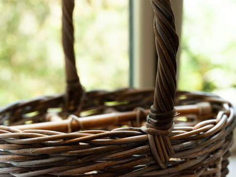Stage fabrication de panier au Shack à Lafontade