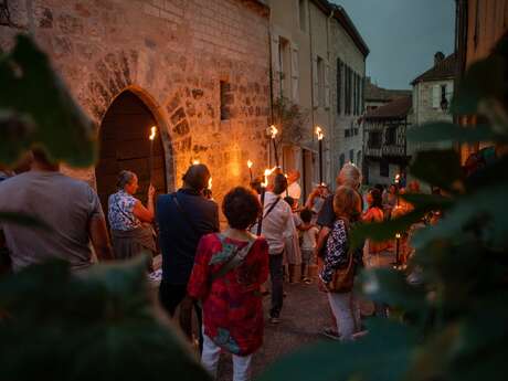 Visite guidée : Noctambulation à Montcuq