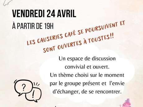 Causerie café au 3ème Lieu