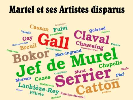 Exposition "Martel et ses artistes disparus"