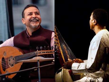 Festival le Temps des Guitares : Soirée Africaine avec Driss El Maloumi (oud) et Lamine Cissokho (Kora)