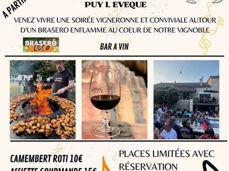 Soirée vigneronne au Domaine du Peyret