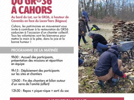 Valorisation du Chemin de Saint-Jacques (GR36) à Cahors