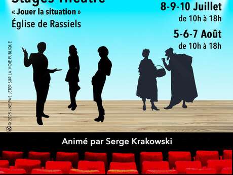 Stage Théâtre d'été : "Jouer la situation"