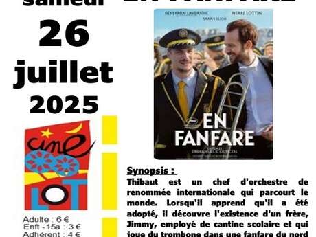 Ciné-Lot en plein air : "En Fanfare"