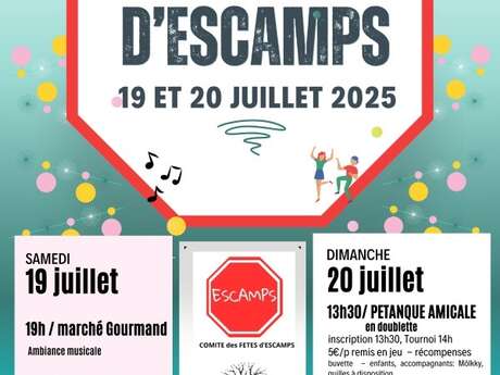 Fête d'Escamps