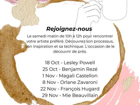 Café avec l'artiste