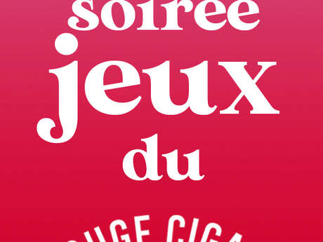 La soirée jeux du rouge cigale café