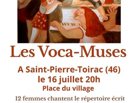 Concert groupe vocal les Voca-Muses