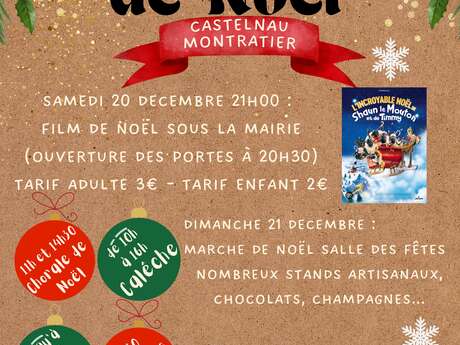 Marché de Noël à Castelnau-Montratier