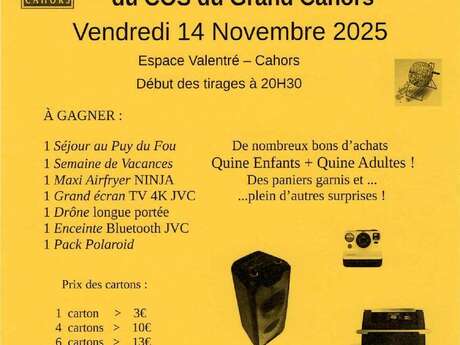 Loto du COS à Cahors