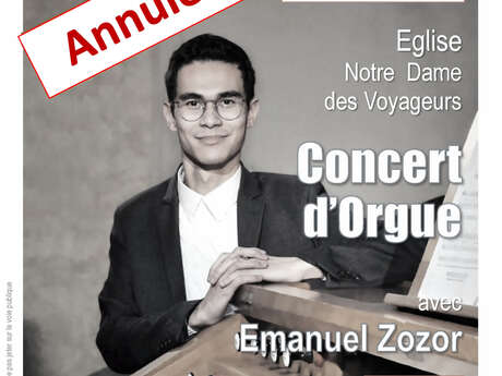 ANNULATION  du Concert d'orgues