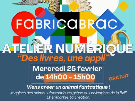 Atelier Numérique : “Des livres, une appli” à la bibliothèque de Capdenac-Le-Haut