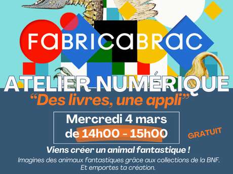 Atelier Numérique : “Des livres, une appli” à la bibliothèque de Capdenac-Le-Haut