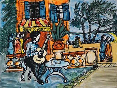 Exposition de peintures de Jean-Pierre Aerts : La peinture est la musique du silence