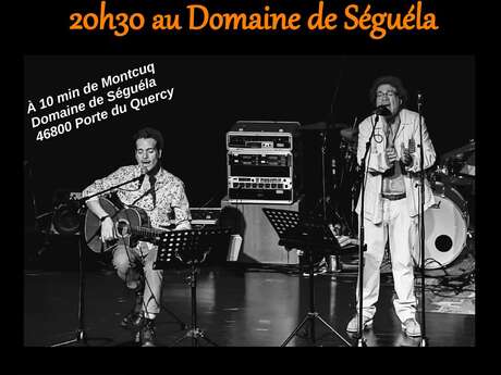 Concert Duo Vent de Terre au domaine de Séguéla