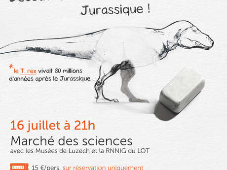 Une soirée au « Vrai » Jurassique — Le marché scientifique de la Plage aux Ptérosaures