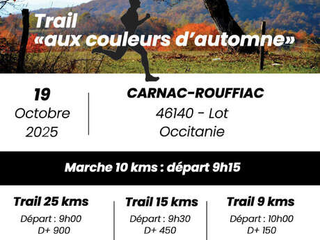 Trail "Aux couleurs d'automne"