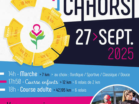 Ekiden de Cahors 2025 - Course