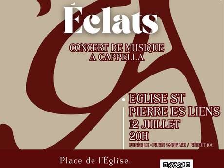"Eclats", concert de musique a capella