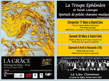 La Troupe Ephémère et Sarah Lazergues