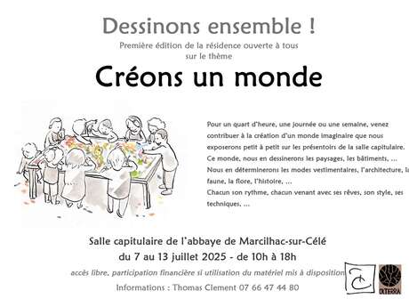 Dessinons ensemble : Créons un monde !
