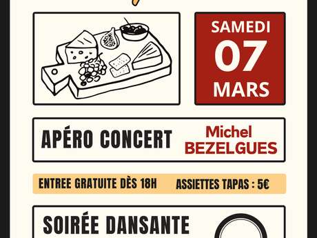 Apéro concert et soirée dansante à Capdenac-le-Haut