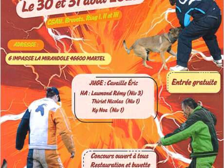 Concours Ring du Club Canin Martelais