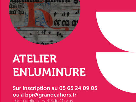 Atelier enluminure