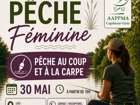 Animation pêche féminine à Sonnac
