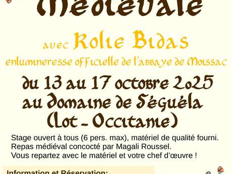 Stage Enluminure Médiévale