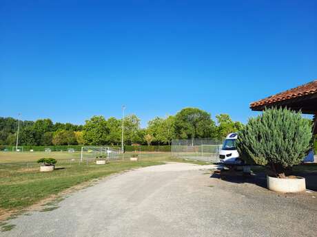 Tables de pique-nique du Stade de foot