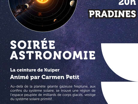 Soirée Astronomie : La ceinture de Kuiper