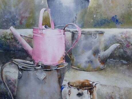 Exposition "Histoire d'eau" par Annie Dollé à la BIG