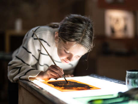 Atelier Les allumeurs de verre au Château de Castelnau-Bretenoux