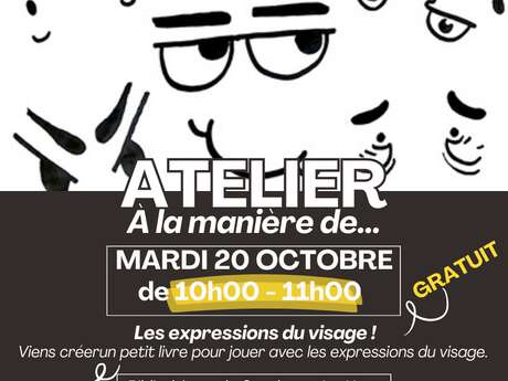 Atelier Créatif « A la manière de ... » à la Bibliothèque de Capdenac