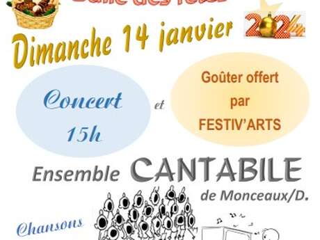 Concert Chansons Françaises "L'ensemble Cantabille".